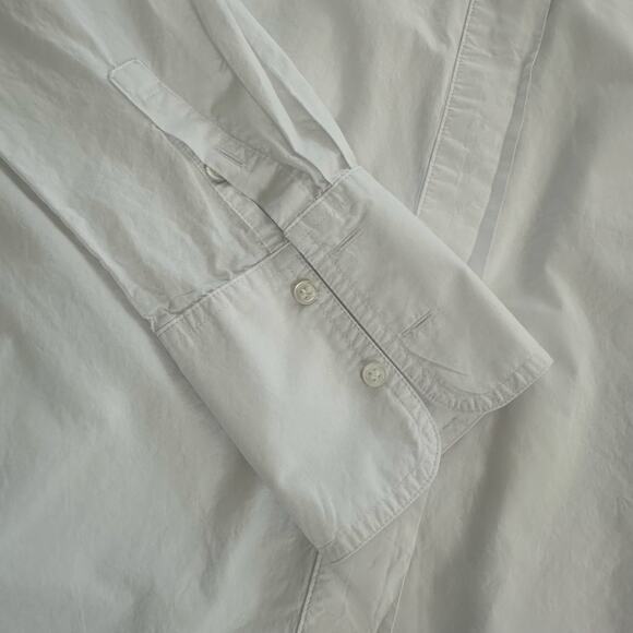 Banana Republic Monogram Women's White Business Button Up 100% Cotton Size S - Picture 9 of 12
